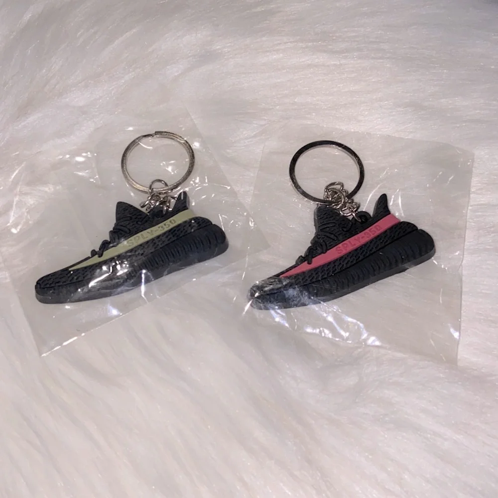 Two Sneaker Key Chains - Picture 1 of 1